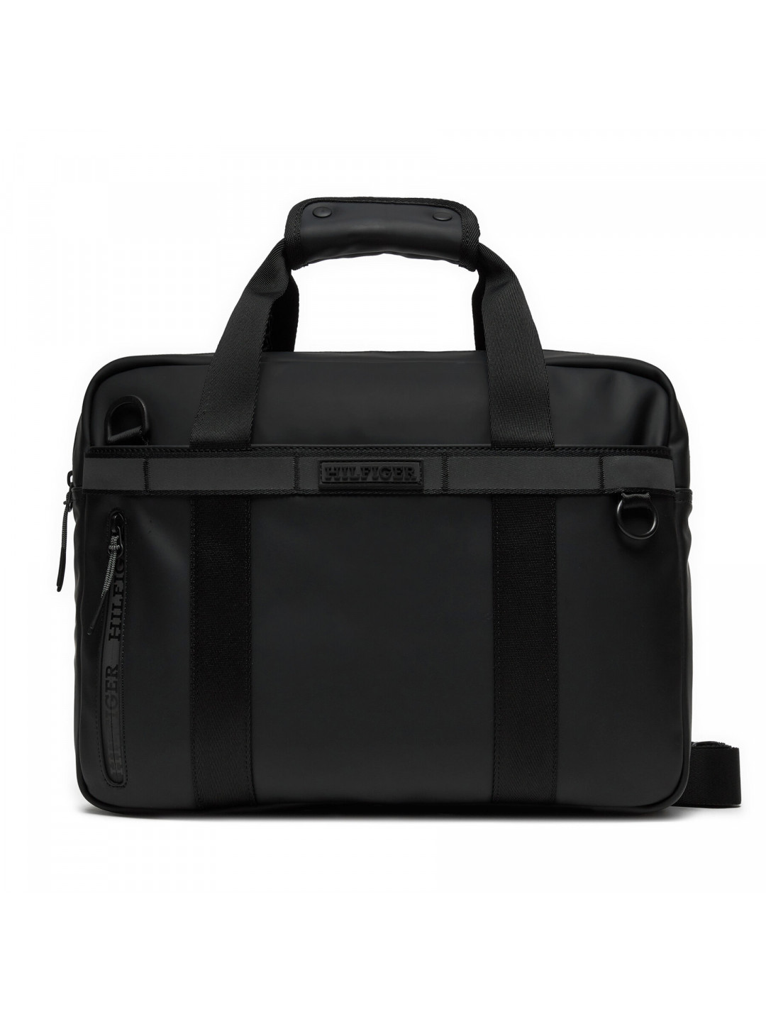 Brašna na notebook Tommy Hilfiger AM0AM12745 Černá